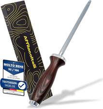 Affilacoltelli Professionale con Acciarino per Coltelli - Affila Coltelli da Cuc