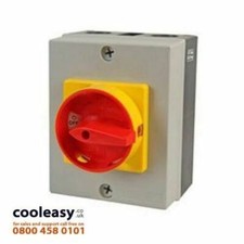 Outdoor Electrical Rotary Isolator Switch IP65 20A 3 pole Surface Mounted