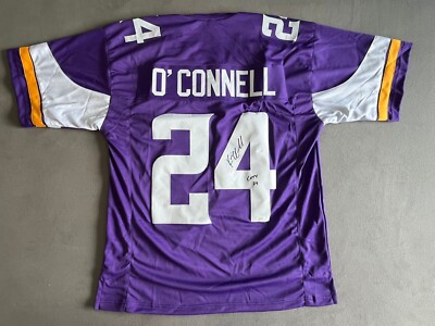 Kevin O'Connell Signed Minnesota Vikings Jersey JSA Authenticated ''COTY 24''