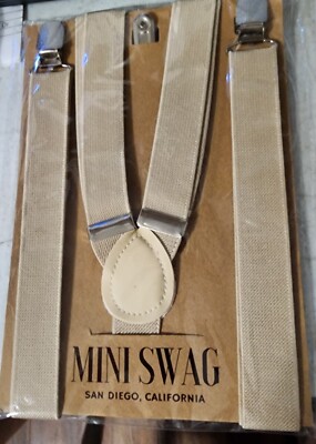Mini Swag Suspenders-Tan-13+ Adult-New in Original Packaging | eBay