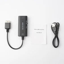 PS2 to HDMI Adapter PS2 HDMI Cable PS2 to HDMI Converter for PlayStation 1/2/3
