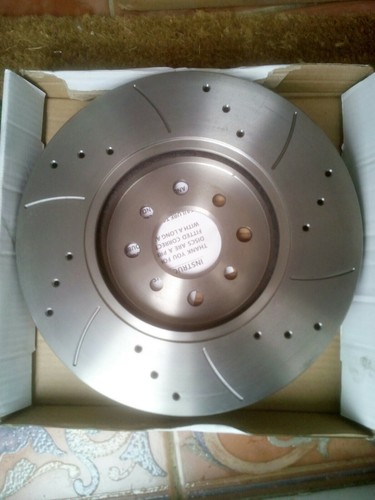 300mm Drilled And Grooved Discs - Picture 2 of 10