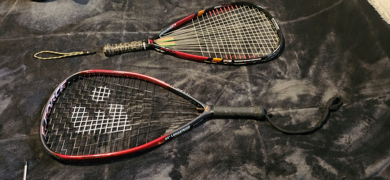Eforce eForce E Force racquetball racquet Set Of 2 Warhead And Bedlam