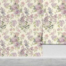Wallpaper Roll lilac PVC Vinyl Peel and Stick Wall Sticker Room Decor 17.3"X480"