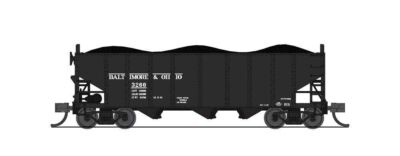 Broadway Limited N N&W Class H2A 3-Bay Hopper Baltimore & Ohio B&O #1 2PK 7148