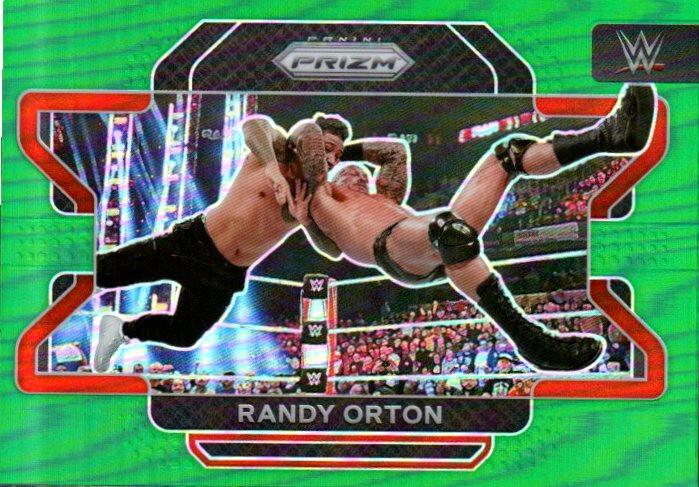 2022 Panini Prizm WWE - Green Parallel #78 Randy Orton RKO