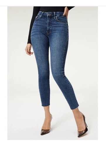 Good American good legs crop jeans