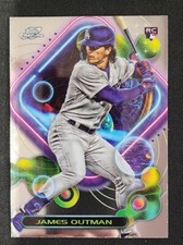 2023 Topps Chrome Cosmic JAMES OUTMAN Base RC #146
