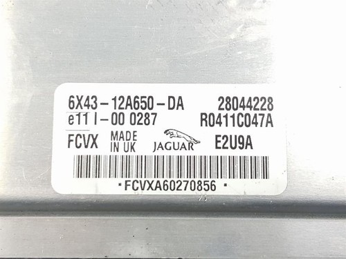 2001 ON MK1 JAGUAR X-TYPE ENGINE ECU MODULE 2.2 DIESEL BG (LJ46G) GX43 12A650 DA - Picture 3 of 11
