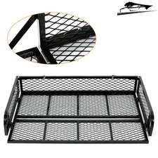 Rear Cargo Basket Universal Storage Rack Goods Mesh Rack For ATV UTV Polaris