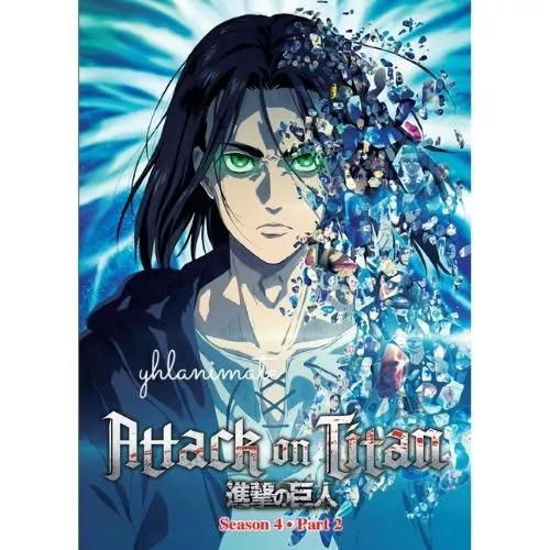 DVD ANIME- ATTACK ON TITAN SEASON 4 PART 2 (DHL EXPRESS)