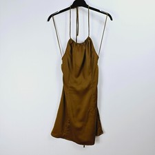 Urban Outfitters - Halter Slip Dress - Brown - Size XS - NEW