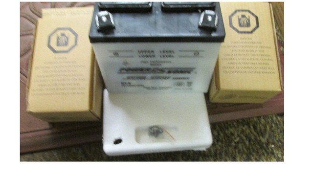 BATTERY FOR DIXIE CHOPPER 5018 5020 5024 6024 U1 9 12V 24AH STARTING 