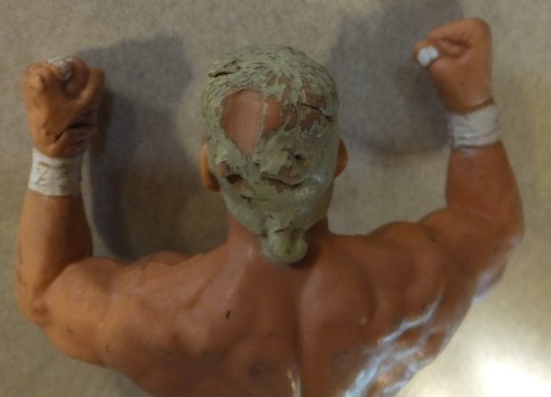 1990 WCW INC MFD GALOOB FIGURA DE LUCHA LIBRE DE ACCIÓN STING 5" HECHA EN CHINA - Imagen 7 de 8