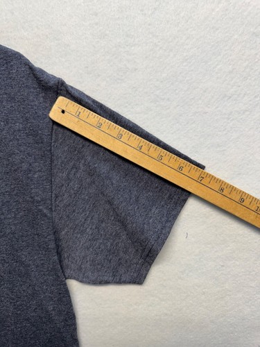 Jerzees Dry Power Tacor Logo Gray T-Shirt M 50/50 Cotton Polyester Blend - Picture 6 of 9