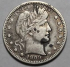 1909 Barber Quarter UM337