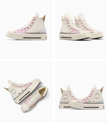 NEW Women's CONVERSE Chuck 70 De Luxe Squared Toe Color NEW Women's CONVERSE Chuck 70 De Luxe Squared Toe Color