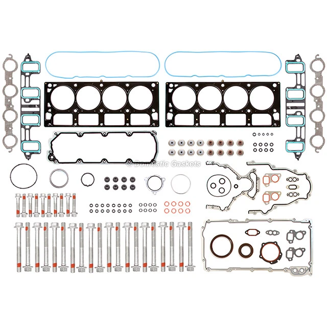 Juego completo de pernos de junta para GMC Chevrolet 2500 3500 07-08 6,0 L OHV VIN K U Foto 2 de 4