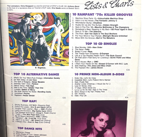 GRAFFITI Magazine August 1988 - IGGY POP - JANE WIEDLIN - WHITE ZOMBIE-DAN REED  - Photo 6 sur 7