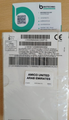 ALCON FOR EYES WHITE ACRYSOF IQ LENGTH 13.0MM OPTIC 6.0MM