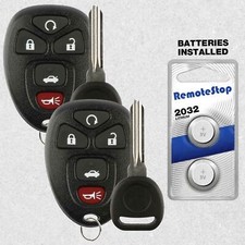 2 For 2006 2007 2008 2009 2010 2011 Buick Lucerne Cadillac Dts Remote Fob Key