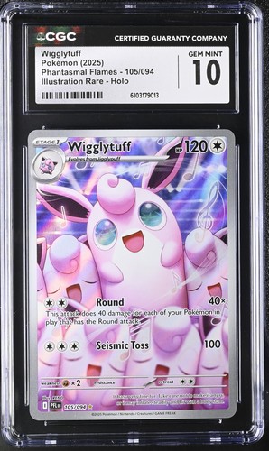 Wigglytuff graded CGC 10 for sale on eBay