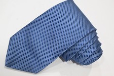BROOKS BROTHERS MAKERS BLUE SILK MEN'S Neck Tie W:3 1/4" BY L:60" NEW