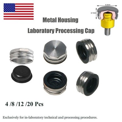 US Dental Overdenture Locator Metal Housing Laboratory Processing Cap