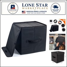 Durable Vinyl Record Holder for 12-Inch Albums Stylish and Space-Saving Design