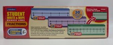 Lakeshore Number Line Fractions Write  Wipe Boards 30 Double Math Skills NEW