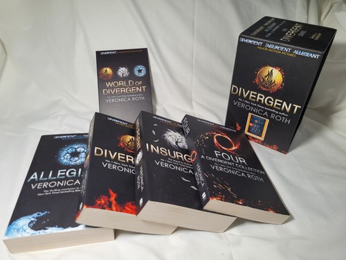 Divergent Series 4 Book Box Set by Veronica Roth – HarperCollins – Box Damaged - Picture 1 of 19