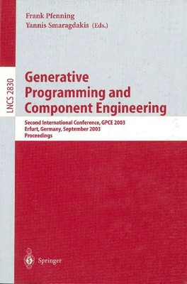 Yannis Smaragdakis (u. a.) | Generative Programming and Component Engineering