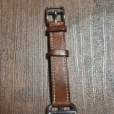 Hermes Cape Cod CC1.210 Double Tour Watch Silver Brown Box Papers G Stamp 9