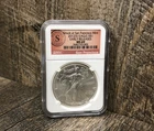 2012 S American Silver Eagle $1 NGC MS69 1 Oz San Francisco Early Releases