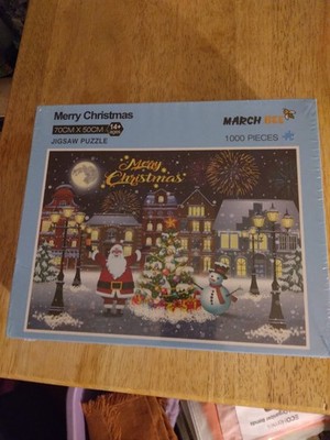 March Bee ''Merry Christmas'' 1000-piece jigsaw puzzle