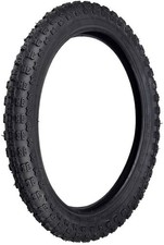16x2.125 Black MX3 Bicycle Tire with K50 Knobby Tread for Adult Trikes and...