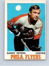 HOCKEY CARD 1970-71 OPC O-Pee-Chee  Garry Peters Philadelphia Flyers #196