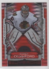 2015-16 Upper Deck Buybacks Patterned Red 4/5 Corey Crawford #77 0c3