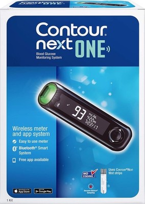 Contour Next One Blood Glucose Monitoring System Wireless