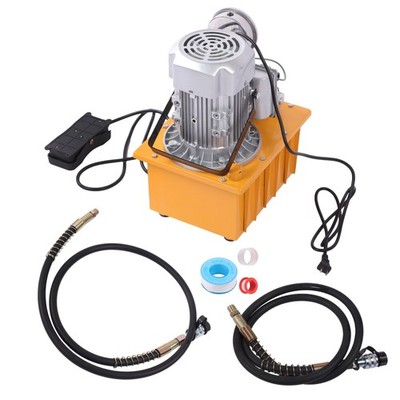 Electric Hydraulic Pump10000 PSI 750W 110V 60Hz 8L Capacity, Single Acting