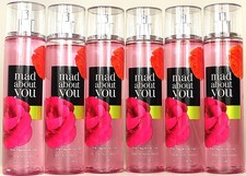 QTY 6 - Bath  Body Works MAD ABOUT YOU Fine Fragrance Body Mist Spray 8Oz