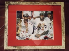 LeBron James Autograph Signed 8x10 Photo 11x14 Matted And Framed