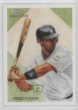 2010 Topps National Chicle Jorge Posada by Mike Kupka #72 0sp3