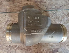 4in Fullport Check Valve Alum Bronze  Grooved (Open Box) 