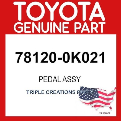 Toyota Genuine 781200K021 Rod Assy Accelerator Pedal 78120-0K021