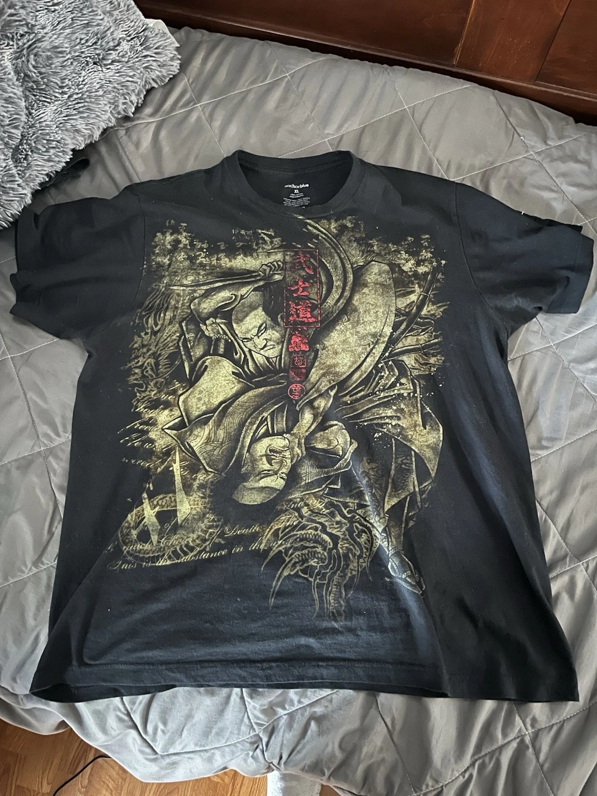 Jesse Pinkman Samurai T-Shirt Anchor Blue XL