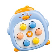 Sturdy ABS Duck Shaped Handheld Game Encourages Parent Kid Interaction Play