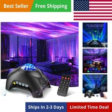 Northern Galaxy Light Aurora Projector with 33 Light Effects, LED Star Projec...