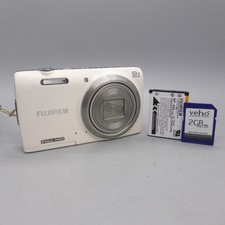 Cámara digital Fujifilm FinePix JZ700 14,0 MP blanca probada