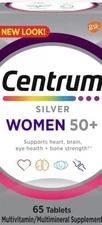 Centrum Silver Women 50+ For Heart Brain Eye Health 65 ct. Tablets Exp 5/26 NEW